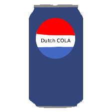 Main Dutch Cola Can
